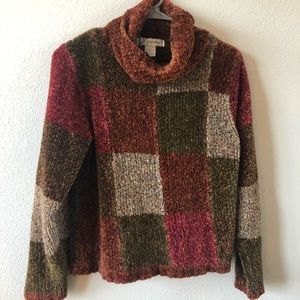 Dressbarn Patchwork Sweater